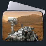 Mars Science Laboratory Curiosity Rover. 3 Laptop Sleeve<br><div class="desc">Cadeau Artistiek concept van Mars Science Laboratory Curiosity rover,  een mobiele robot voor het onderzoeken van Mars' vermogen om microbieel leven op peil te houden.</div>