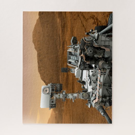 Mars Science Laboratory Curiosity Rover. 3 Legpuzzel (Verticaal)