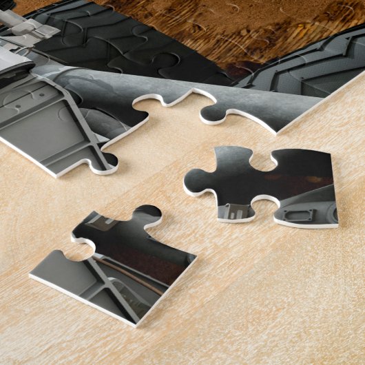 Mars Science Laboratory Curiosity Rover. 3 Legpuzzel (Zijkant)