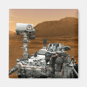 Mars Science Laboratory Curiosity Rover. 3 Magneet (Voorkant)