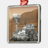 Mars Science Laboratory Curiosity Rover. 3 Metalen Ornament (Links)