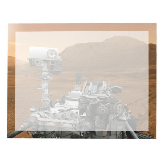 Mars Science Laboratory Curiosity Rover. 3 Notitieblok (Voorkant)