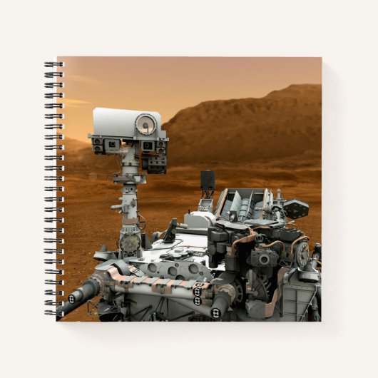 Mars Science Laboratory Curiosity Rover. 3 Notitieboek (Voorkant)