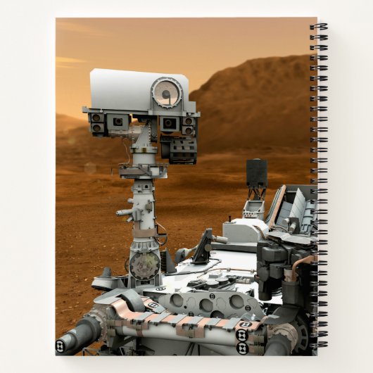 Mars Science Laboratory Curiosity Rover. 3 Notitieboek (Achterkant)