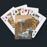Mars Science Laboratory Curiosity Rover. 3 Pokerkaarten<br><div class="desc">Cadeau Artistiek concept van Mars Science Laboratory Curiosity rover,  een mobiele robot voor het onderzoeken van Mars' vermogen om microbieel leven op peil te houden.</div>