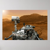 Mars Science Laboratory Curiosity Rover. 3 Poster (Voorkant)