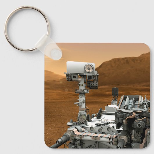 Mars Science Laboratory Curiosity Rover. 3 Sleutelhanger (Voorkant)