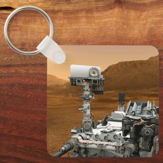 Mars Science Laboratory Curiosity Rover. 3 Sleutelhanger (Voorkant)