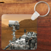 Mars Science Laboratory Curiosity Rover. 3 Sleutelhanger (Achterkant)