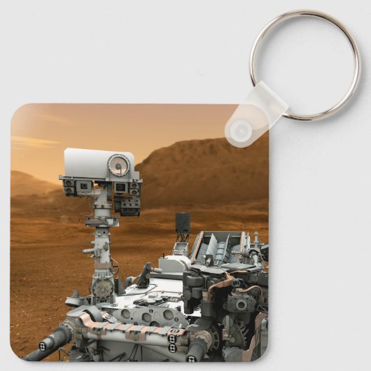 Mars Science Laboratory Curiosity Rover. 3 Sleutelhanger (Achterkant)