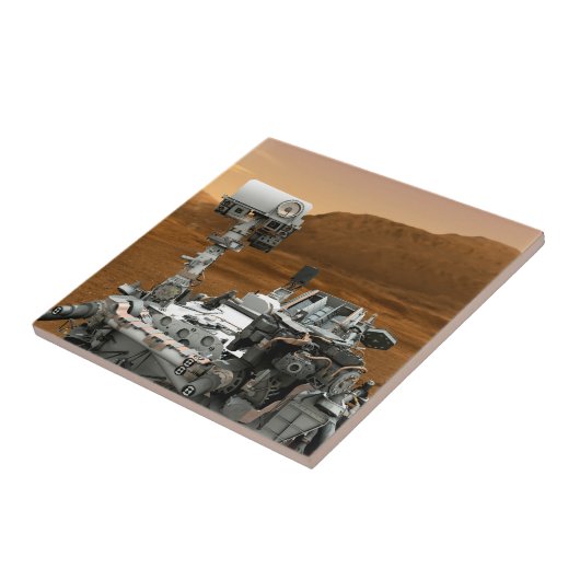 Mars Science Laboratory Curiosity Rover. 3 Tegeltje (Zijkant)