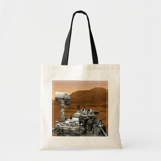 Mars Science Laboratory Curiosity Rover. 3 Tote Bag (Voorkant)