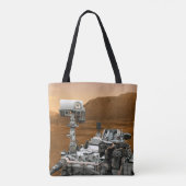 Mars Science Laboratory Curiosity Rover. 3 Tote Bag (Achterkant)