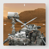Mars Science Laboratory Curiosity Rover. 3 Vierkante Klok (Voorkant)