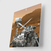 Mars Science Laboratory Curiosity Rover. 3 Vierkante Klok (Hoek)