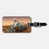 Mars Science Laboratory Curiosity Rover. 4 Bagagelabel (Voorkant horizontaal)