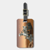 Mars Science Laboratory Curiosity Rover. 4 Bagagelabel (Voorkant verticaal)