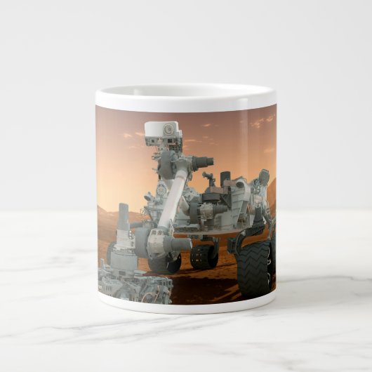 Mars Science Laboratory Curiosity Rover. 4 Grote Koffiekop (Voorkant)