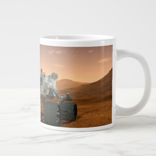 Mars Science Laboratory Curiosity Rover. 4 Grote Koffiekop (Rechts)