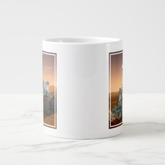 Mars Science Laboratory Curiosity Rover. 4 Grote Koffiekop (Voorkant)