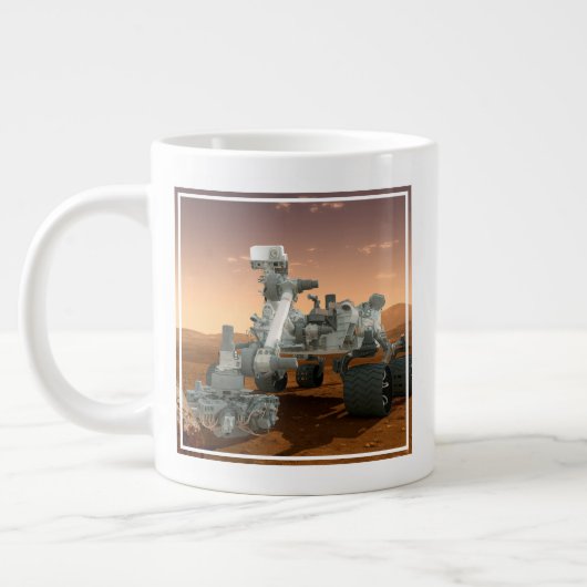Mars Science Laboratory Curiosity Rover. 4 Grote Koffiekop (Links)