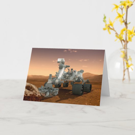 Mars Science Laboratory Curiosity Rover. 4 Kaart (Gele Bloem)