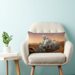 Mars Science Laboratory Curiosity Rover. 4 Kussen<br><div class="desc">Cadeau Artistiek concept van Mars Science Laboratory Curiosity rover, een mobiele robot voor het onderzoeken van Mars' vermogen om microbieel leven op peil te houden. In dit afbeelding onderzoekt de rover een rots op Mars met een set gereedschappen aan het uiteinde van de arm van de rover, die ongeveer 7...</div>