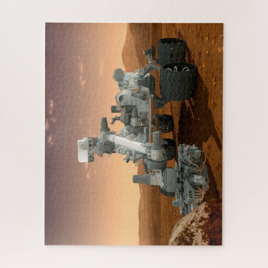 Mars Science Laboratory Curiosity Rover. 4 Legpuzzel (Verticaal)