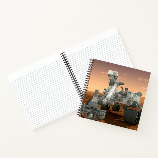 Mars Science Laboratory Curiosity Rover. 4 Notitieboek (Binnen)