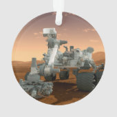 Mars Science Laboratory Curiosity Rover. 4 Ornament (achterkant)