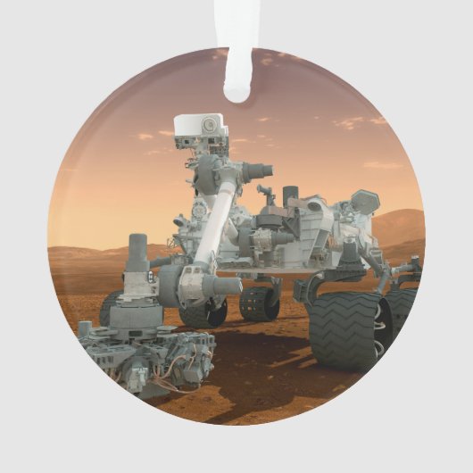 Mars Science Laboratory Curiosity Rover. 4 Ornament (achterkant)