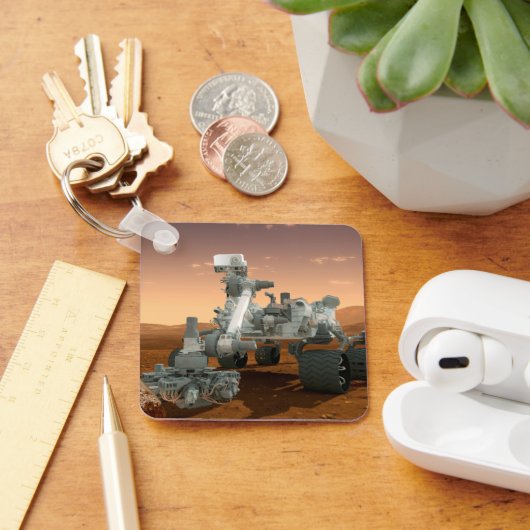 Mars Science Laboratory Curiosity Rover. 4 Sleutelhanger (Bureau)