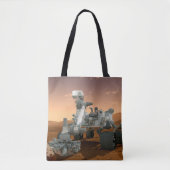 Mars Science Laboratory Curiosity Rover. 4 Tote Bag (Voorkant)