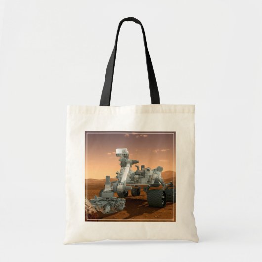 Mars Science Laboratory Curiosity Rover. 4 Tote Bag (Voorkant)