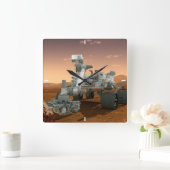 Mars Science Laboratory Curiosity Rover. 4 Vierkante Klok (Huis)