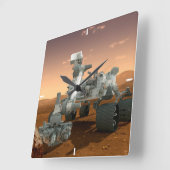 Mars Science Laboratory Curiosity Rover. 4 Vierkante Klok (Hoek)