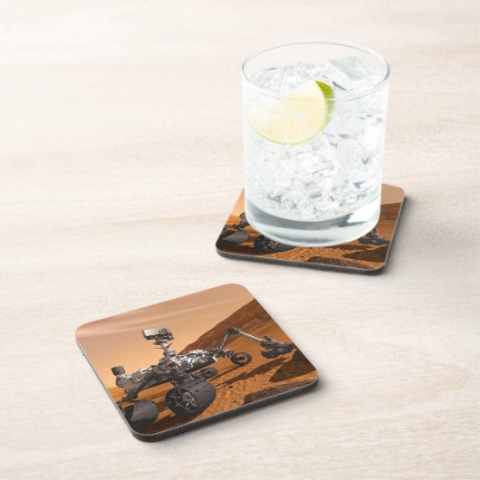 Mars Science Laboratory Curiosity Rover. Bier Onderzetter (Rechterzijde)