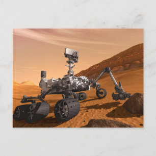 Mars Science Laboratory Curiosity Rover. Briefkaart