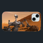 Mars Science Laboratory Curiosity Rover. iPhone 15 Case<br><div class="desc">Het concept van Mars Science Laboratory Curiosity rover is een mobiele robot die het cadeau van Mars onderzoekt. In dit afbeelding onderzoekt de rover een rots op Mars met een set gereedschappen aan het uiteinde van de arm van de rover, die ongeveer 7 voet uitstrekt. Twee instrumenten op de arm...</div>