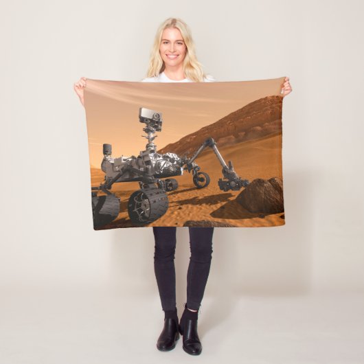 Mars Science Laboratory Curiosity Rover. Fleece Deken (In situ)