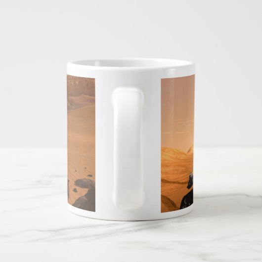 Mars Science Laboratory Curiosity Rover. Grote Koffiekop (Achterkant)