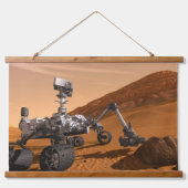 Mars Science Laboratory Curiosity Rover. Hangend Wandkleed (Voorkant)