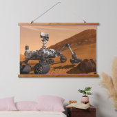 Mars Science Laboratory Curiosity Rover. Hangend Wandkleed (Slaapkamer)