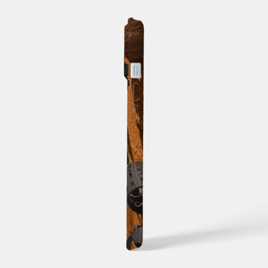 Mars Science Laboratory Curiosity Rover. iPhone 15 Case (Linkerkant)