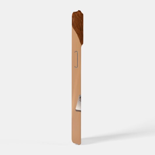 Mars Science Laboratory Curiosity Rover. iPhone 15 Case (Rechterkant)