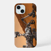 Mars Science Laboratory Curiosity Rover. iPhone 15 Case (Achterkant)