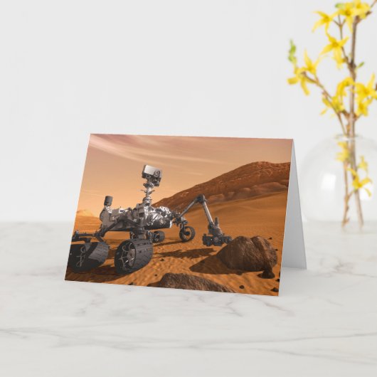 Mars Science Laboratory Curiosity Rover. Kaart (Gele Bloem)