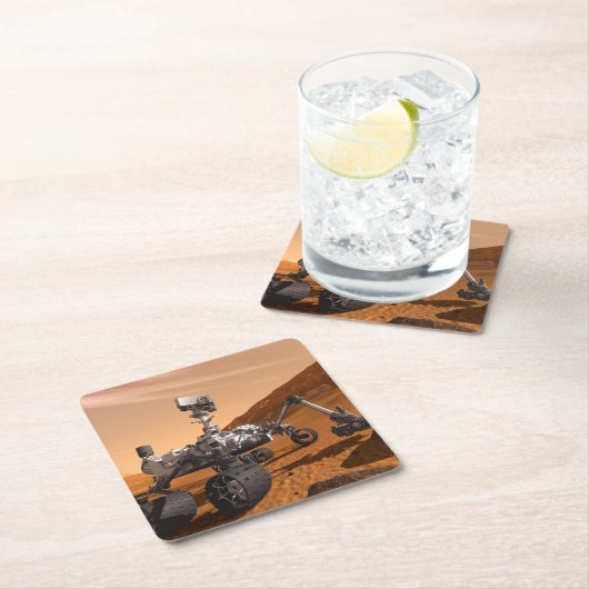 Mars Science Laboratory Curiosity Rover. Kartonnen Onderzetters (Insitu)