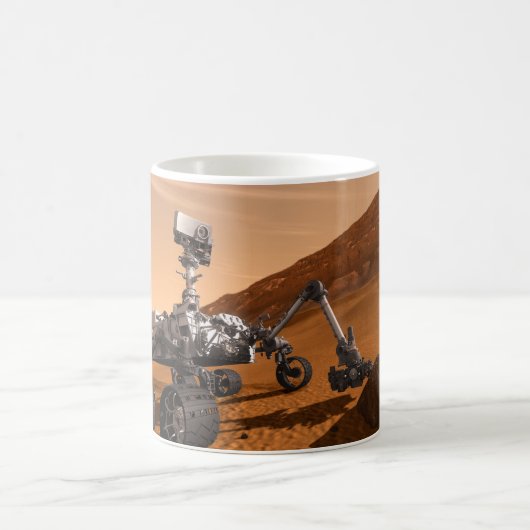 Mars Science Laboratory Curiosity Rover. Koffiemok (Center)