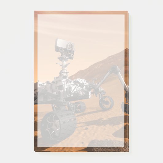 Mars Science Laboratory Curiosity Rover. Post-it® Notes (Voorkant)